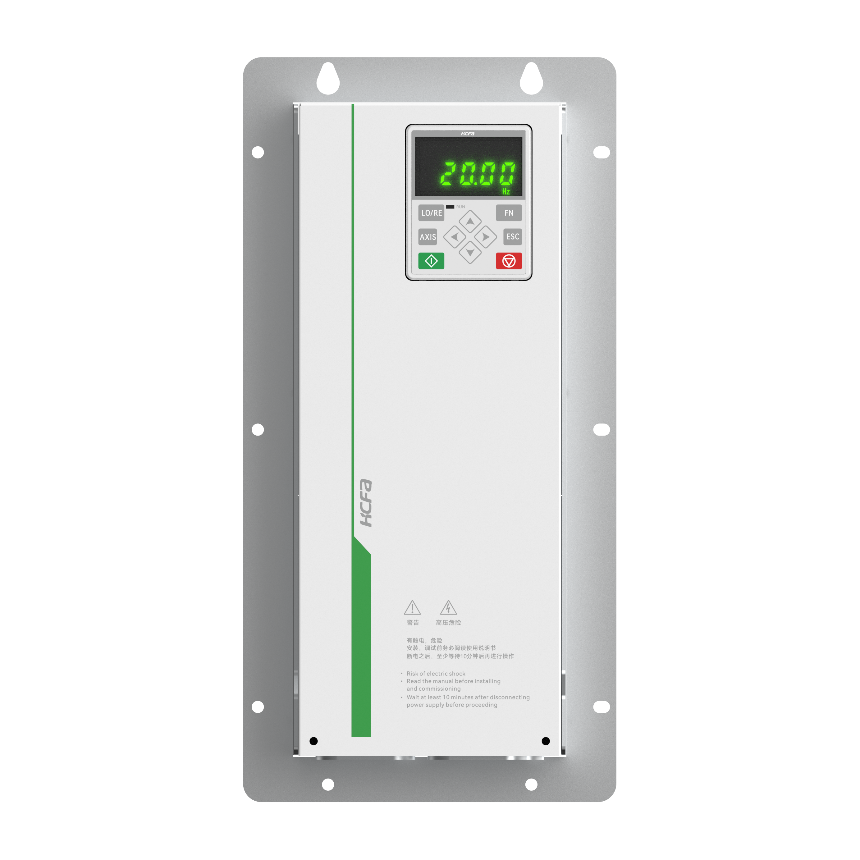 纺织行业： E617系列穿墙装置变频器